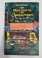Ministerie van Oplossingen en de verdwijning van mevrouw Vis, Boeken, Ophalen of Verzenden, Zo goed als nieuw, Sanne Rooseboom