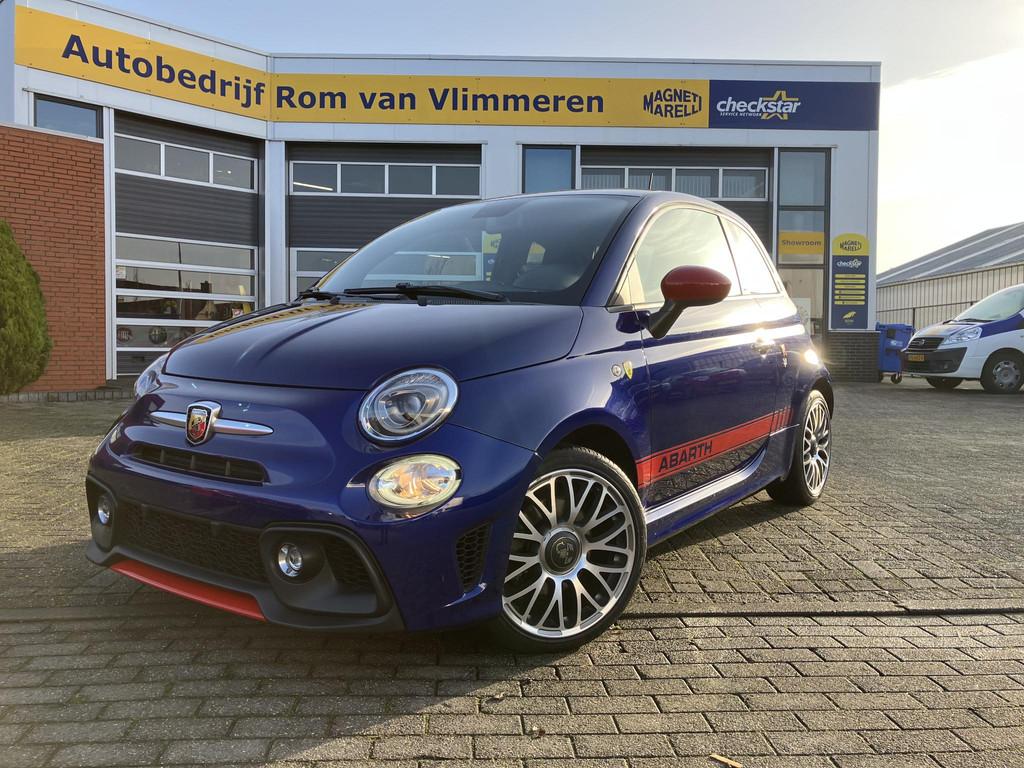 Abarth 500 1.4 T-Jet 595 107kW, Auto's, Voorwielaandrijving, 145 pk, Gebruikt, Zwart