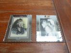 2 art deco fotolijsten spiegelglas, Antiek en Kunst, Ophalen of Verzenden