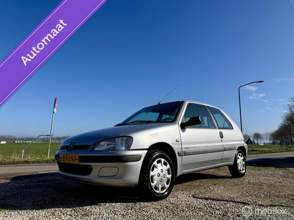 Peugeot 106 1.4 Accent, BJ 2000 Automaat, APK Dec 2026, Stof, 31 €/maand, 4 cilinders, 855 kg