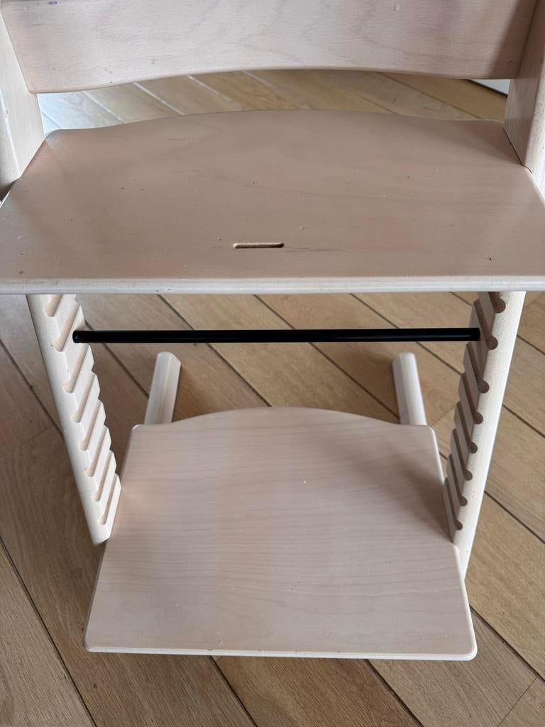 Stokke Houten kinderstoel - tripp trapp, Ophalen, Gebruikt, Meegroeistoel, Aanschuifbaar