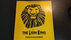 Lion King programmaboekje Circus theater wrs 2004 Disney, Gelezen, Ballet of Musical, Ophalen of Verzenden, Lion King