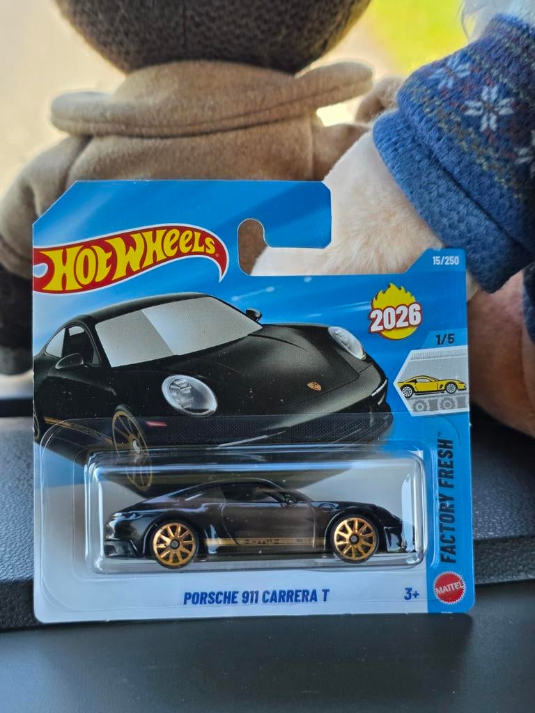 Hot Wheels Porsche 911 Carrera T 2026 Factory Fresh, Ophalen of Verzenden