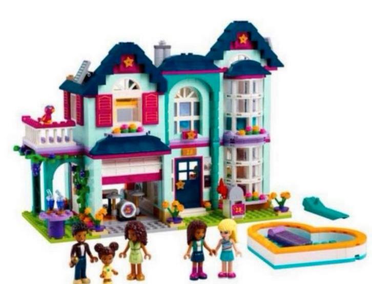 Leg Friends Andrea’s Familiehuis 41449, Kinderen en Baby's, Speelgoed | Duplo en Lego, Gebruikt, Lego, Complete set, Ophalen