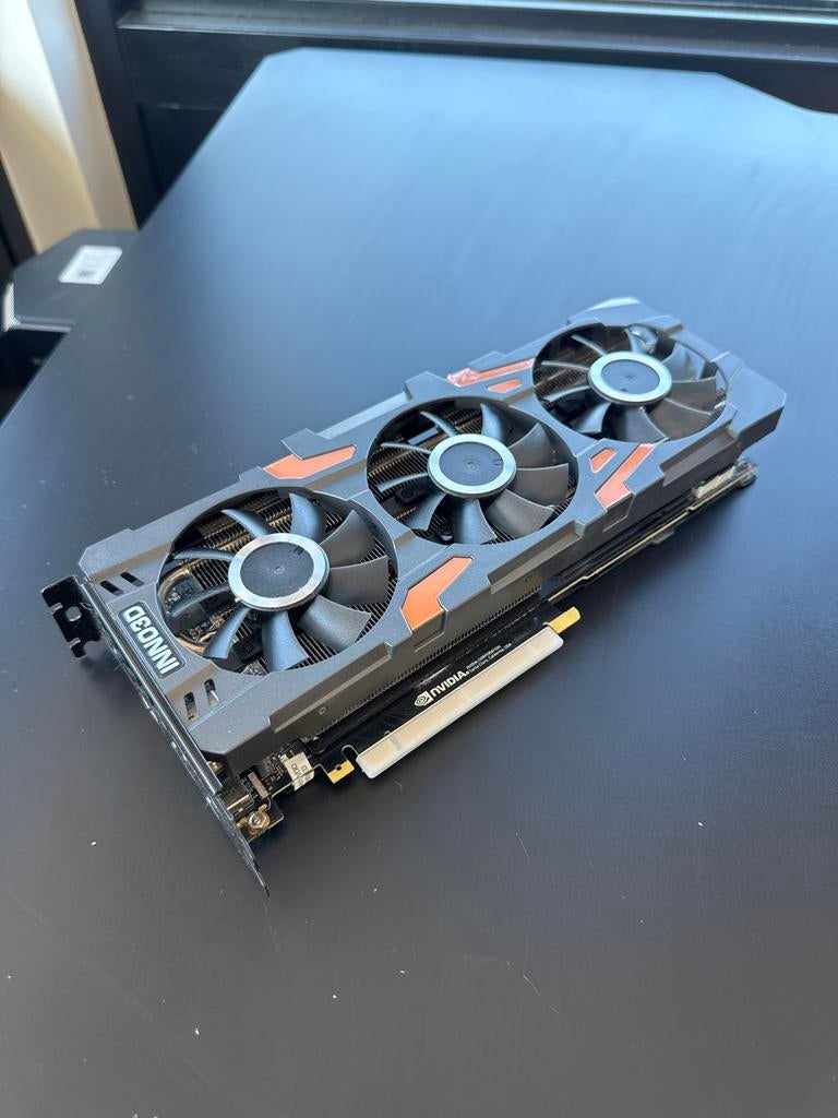 Inno3D Geforce RTX 2080TI Grafische Kaart, Computers en Software, Videokaarten, PCI-Express 3, Gebruikt, HDMI, GDDR6