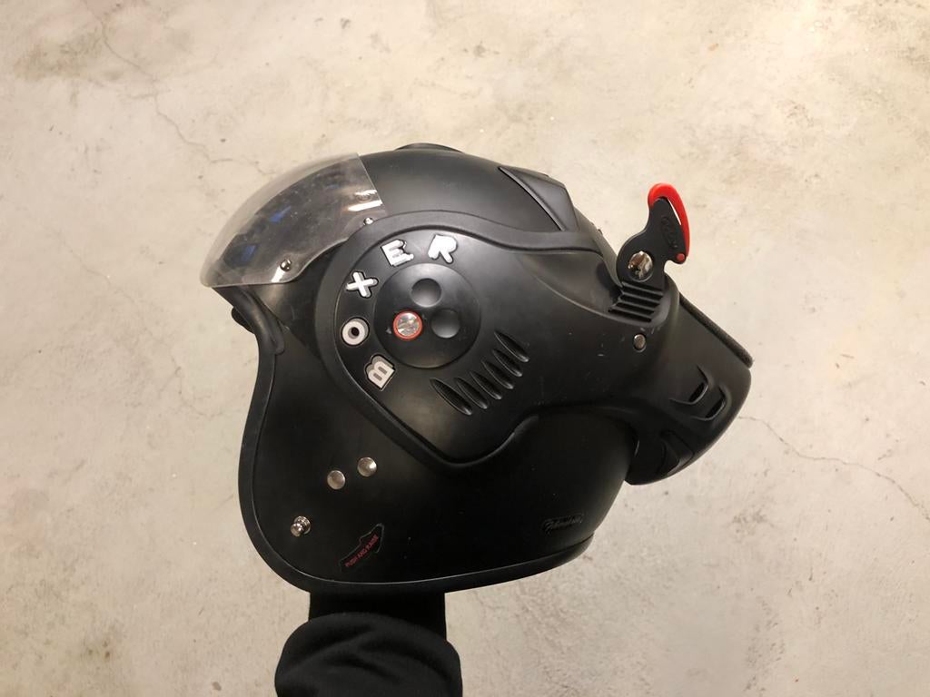 Roof Boxer - XS, Fietsen en Brommers, Brommerhelmen, Ophalen of Verzenden, Gebruikt, Extra small of kleiner