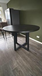 Ronde eettafel - 1 jaar oud, diameter 130 cm, Huis en Inrichting, Tafels | Eettafels, Ophalen, Rond, Zo goed als nieuw, Vier personen
