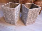 Twee mooie potten, Vierkant, Binnen, Ophalen of Verzenden, Zo goed als nieuw