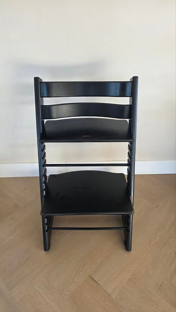 Tripp Trapp Stokke kinderstoelset + Stokke tafelblad, Kinderen en Baby's, Ophalen, Gebruikt, Meegroeistoel