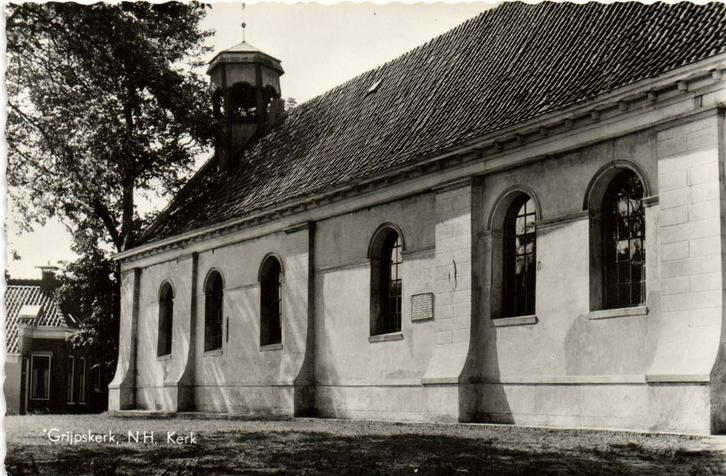 Grijpskerk, N.H. Kerk - ongelopen, Verzamelen, Ansichtkaarten | Nederland, Ongelopen, Noord-Brabant, Voor 1920, Ophalen of Verzenden