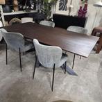 Eettafel Alore donkerbruin 200 cm van PTMD, Ophalen