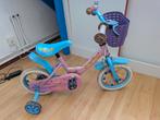 9 Inch kinderfiets roze/blauw - te klein voor kleindochter, Fietsen en Brommers, Fietsen | Kinderfietsjes, Ophalen, Zijwieltjes