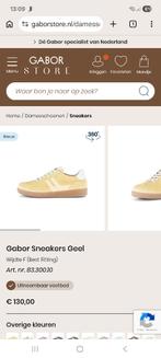 Sneakers, Kleding | Dames, Schoenen, Ophalen, Geel, Gabor, Nieuw