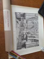 Inkleuren oude Liga prent Amsterdam., Ophalen of Verzenden, Voor 1940, Gebruikt