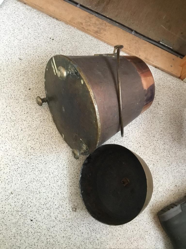 Koperen doofpot, Antiek en Kunst, Antiek | Koper en Brons, Ophalen of Verzenden, Koper