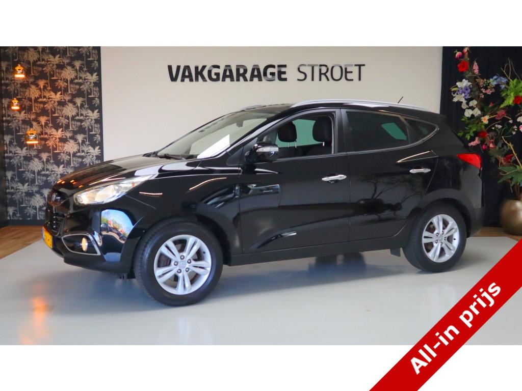 Hyundai ix35 1.6i GDI Style | pano | afn.b.trekh | cruise |, Euro 5, 135 pk, 4 cilinders, Leder en Stof