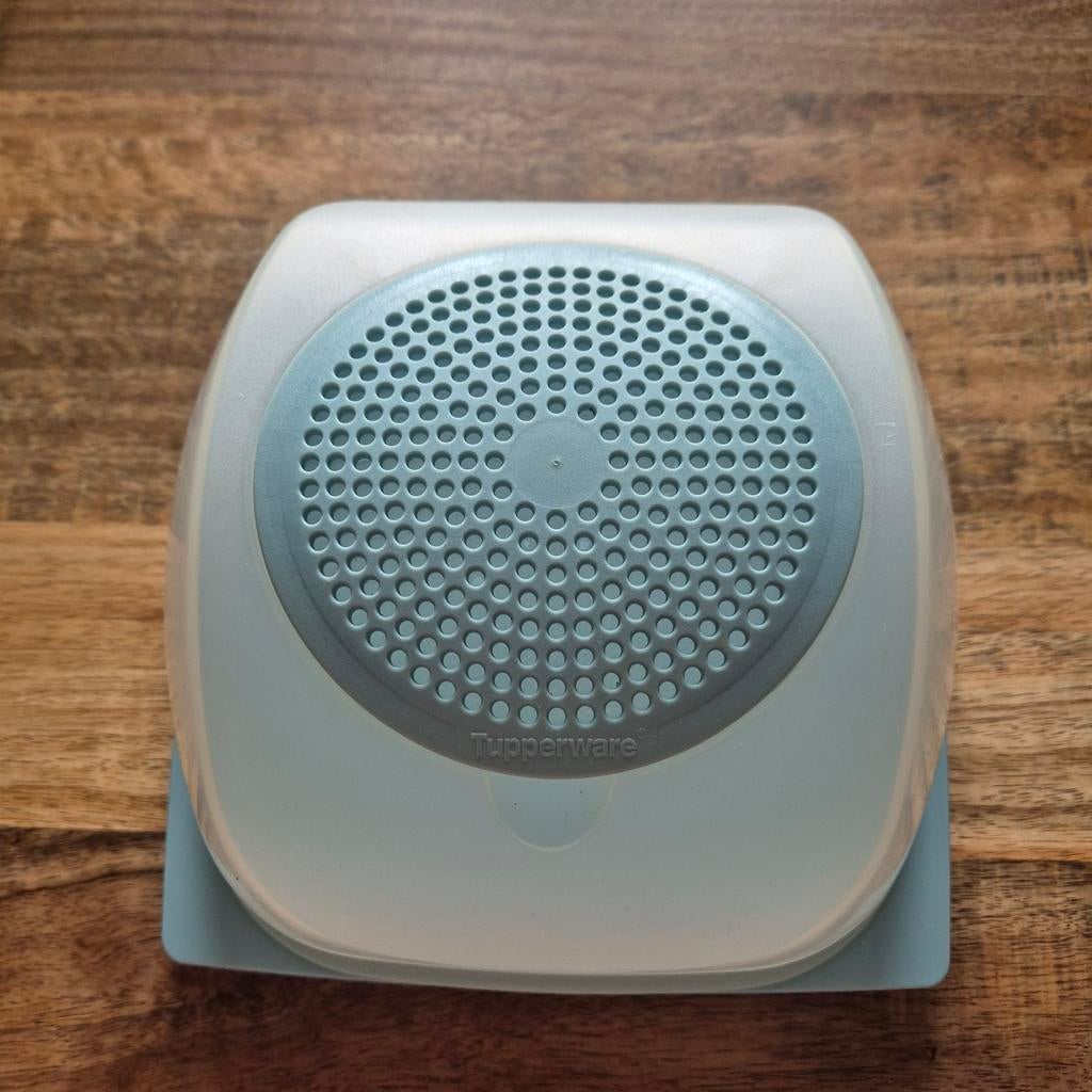 Tupperware Kaasdoos - Houdt kaas langer vers, Ophalen of Verzenden, Gebruikt, Blauw, Overige typen