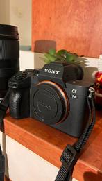 Sony A7 III systeemcamera (body), Audio, Tv en Foto, Fotocamera's Digitaal, Ophalen of Verzenden, Zo goed als nieuw, Sony, Geen optische zoom