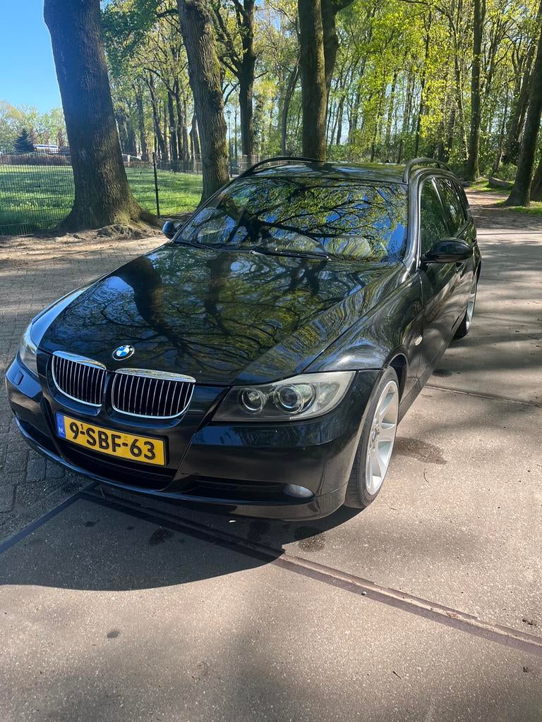 BMW 3-Serie 3.0 I 330 Touring 2006 Zwart LPG, Auto's, Achterwielaandrijving, 258 pk, 11 km/l, Stationwagon