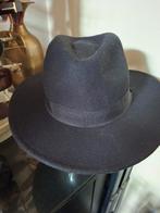 Hoed 100 % wol vilt zwart maat L/58 nieuw, Ophalen of Verzenden, Nieuw, 58 cm (L, 7¼ inch) of meer