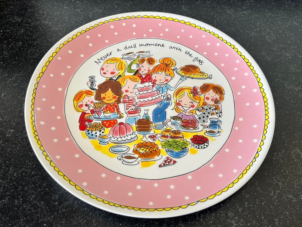 Platte schaal Blond Amsterdam., Ophalen, Blond Amsterdam, Aardewerk, Schaal of Schalen