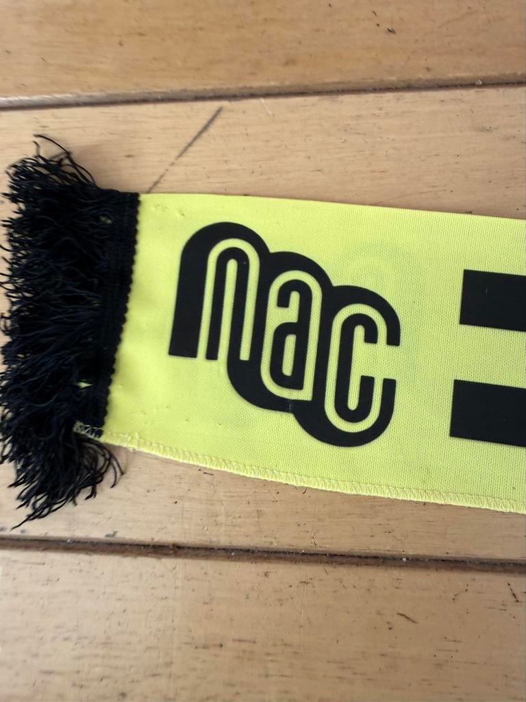 Vintage, oldschool NAC Breda sjaal, Ophalen of Verzenden, Gedragen, Sjaal