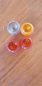 Designer lamp voor boven tafel, Huis en Inrichting, Lampen | Hanglampen, Ophalen, Gebruikt, 50 tot 75 cm, Glas