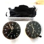 Klein materiaal Peugeot 404 deur onderdeel klok Cijfers logo, Ophalen of Verzenden, Gebruikt, Peugeot