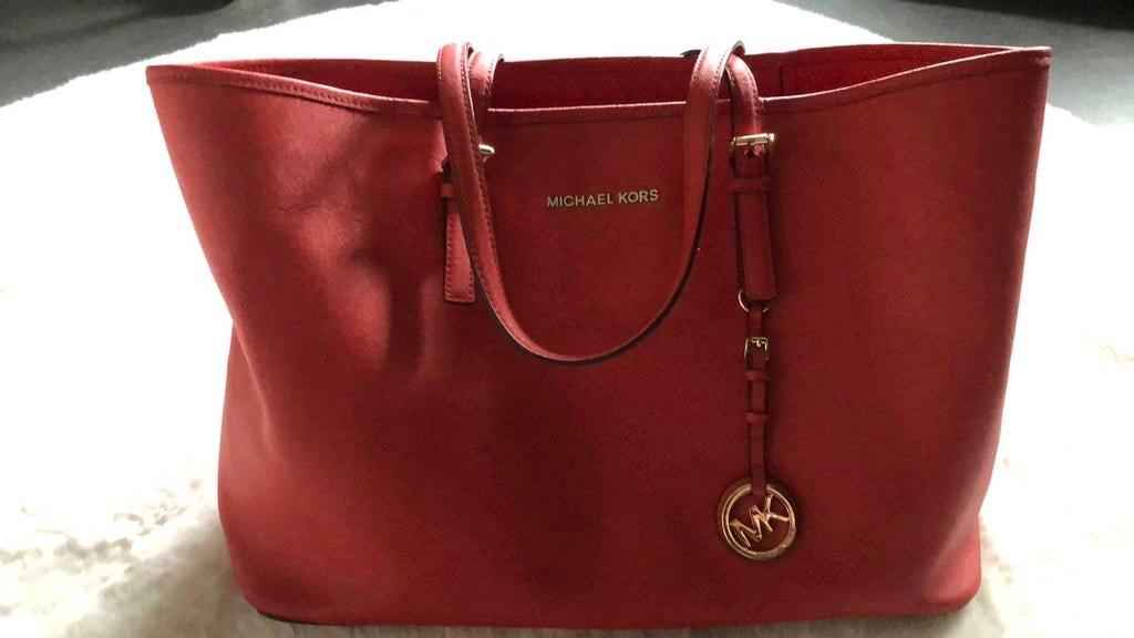 Michael kors tas zgan, Ophalen of Verzenden, Zo goed als nieuw, Zwart, Handtas