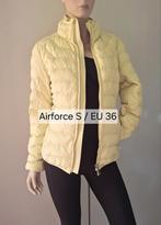 Nieuwe Airforce gewatteerde tussenjas lime yellow S / 36, Airforce, Geel, Nieuw, Ophalen of Verzenden