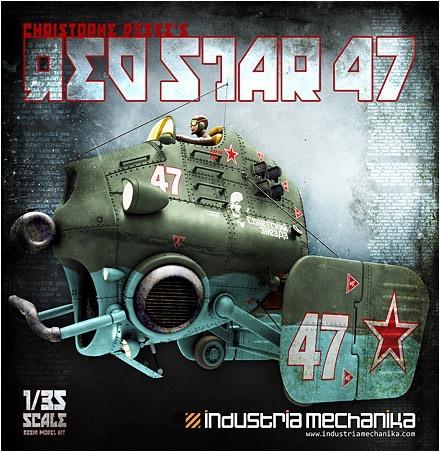 Red Star 47, Hobby en Vrije tijd, Modelbouw | Overige, Ophalen of Verzenden, Zo goed als nieuw, Groter dan 1:32