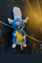 Knuffel Remy Ratatouille met koksmuts en kaas, Ophalen of Verzenden, Zo goed als nieuw, Overige typen