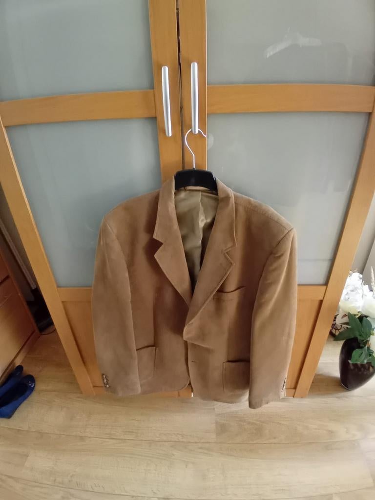 Paolo Negrato colbert, Kleding | Heren, Ophalen, Zo goed als nieuw, Maat 56/58 (XL), Bruin
