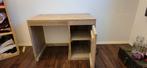 Steigerhouten bureau met kastje - 56,5x103,5x75 cm, Ophalen