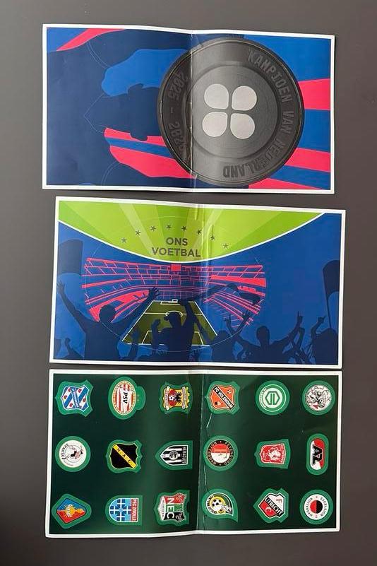 Voetbalplaatjes XXL stickers, Albert Heijn, Ophalen of Verzenden