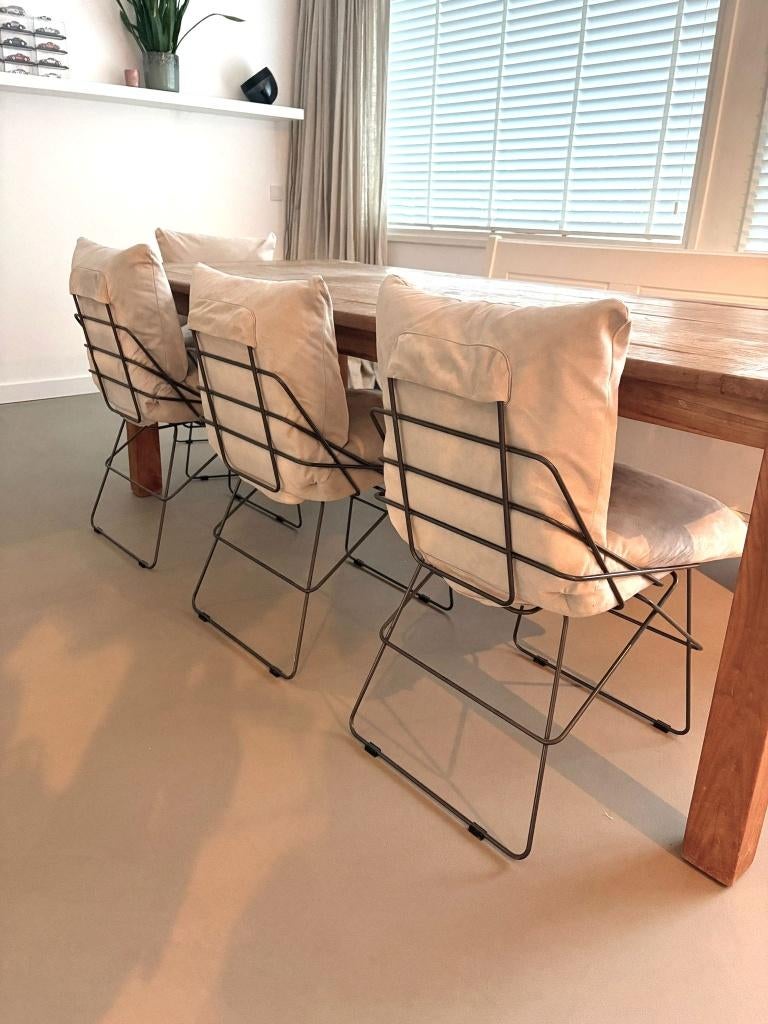 Sof Sof Chair - 4 stuks, Ophalen, Industrieel modern minimalistisch, Overige kleuren, Zo goed als nieuw
