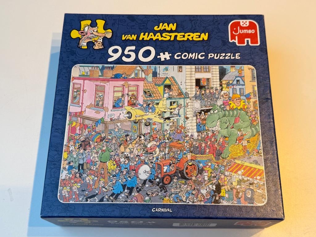 Jan van Haasteren - 6  stuks leuke puzzels te koop !!  950st, Ophalen, 500 t/m 1500 stukjes, Zo goed als nieuw, Legpuzzel