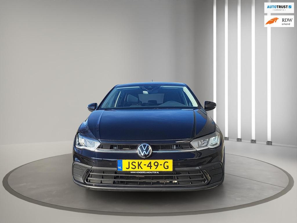 Volkswagen POLO 1.0 TSI Life Business automaat, Auto's, Adaptive Cruise Control, Stof, Gebruikt, 95 pk
