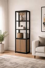 Moderne maatwerk kast met stalen frame | Industrieel design, Met deur(en), 200 cm of meer, Nieuw, 25 tot 50 cm