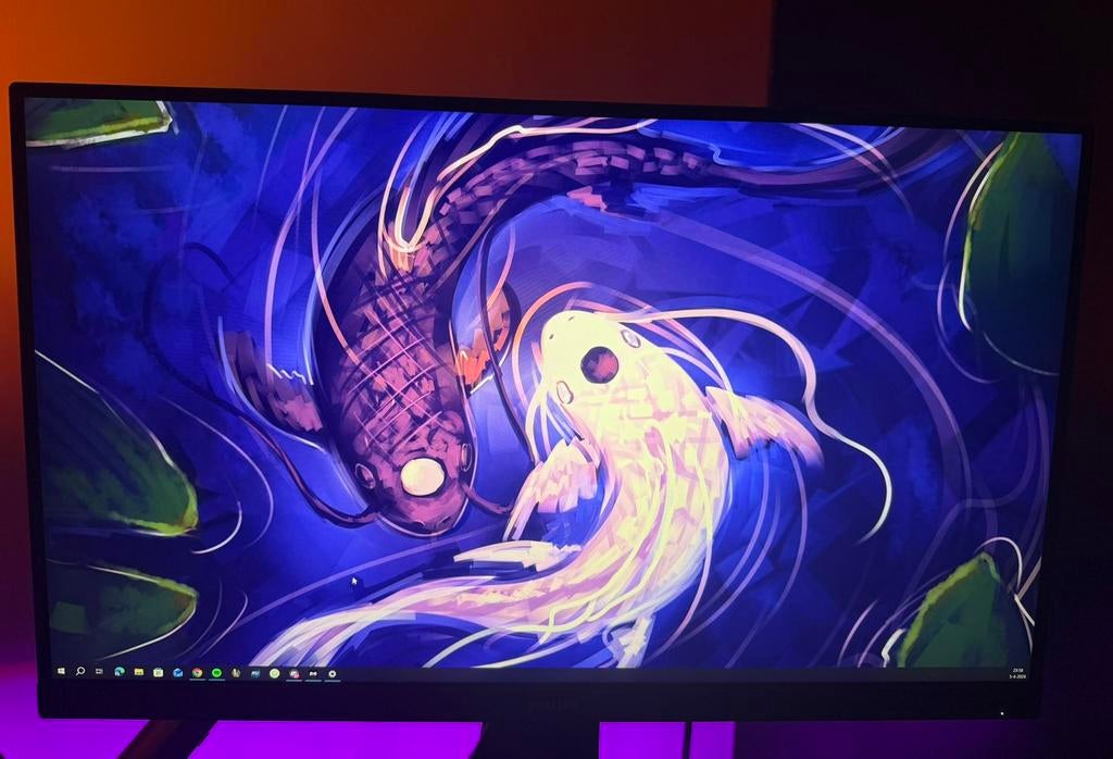 Philips 275E1S QHD 2560x1440 IPS Monitor – Super Scherp, Computers en Software, Monitoren, Ophalen, Curved, Zo goed als nieuw