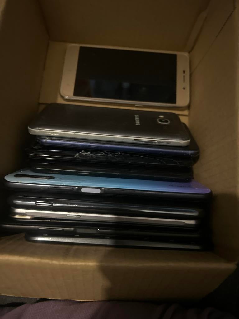 Partij telefoons, Telecommunicatie, Overige modellen, Ophalen of Verzenden, Zonder simlock, Niet werkend