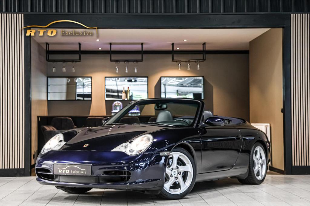 Porsche 911 Cabrio 3.6 Carrera|Topstaat|18"|Cruise|Hardtop, Achterwielaandrijving, Gebruikt, Leder, Bedrijf