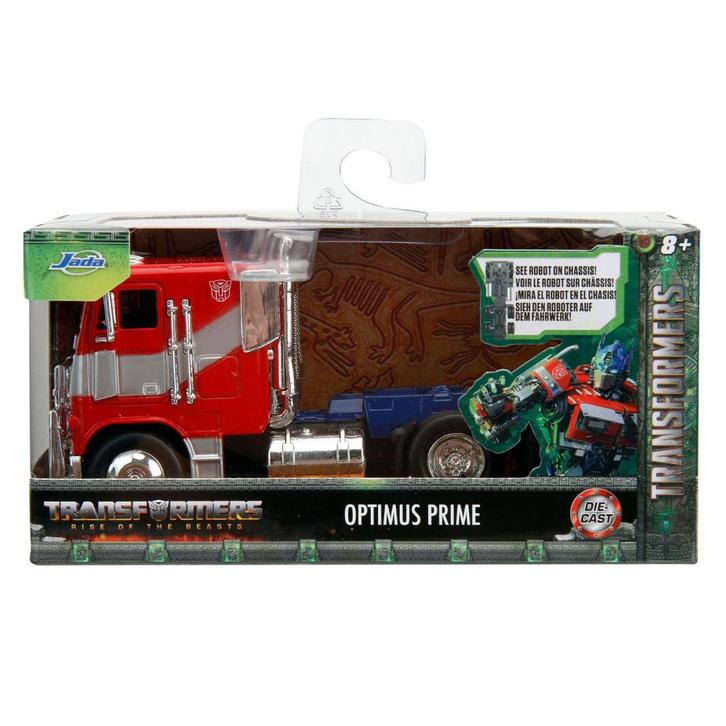 Jada Diecast: Transformers: Optimus Prime T7 1:32, Hobby en Vrije tijd, Modelauto's | 1:32, Nieuw, Tractor of Landbouw, Overige merken