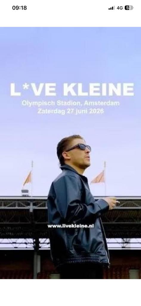 Lil kleine live 2026, Drie personen of meer, Juni