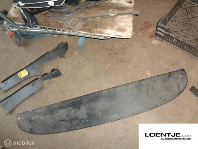 Hoedenplank BMW 02-serie sedan ('74-'77) 1602 2002, Auto-onderdelen, Interieur en Bekleding, Gebruikt, Ophalen of Verzenden, BMW