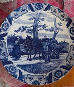 Delfts Blauw wandbord, Ophalen