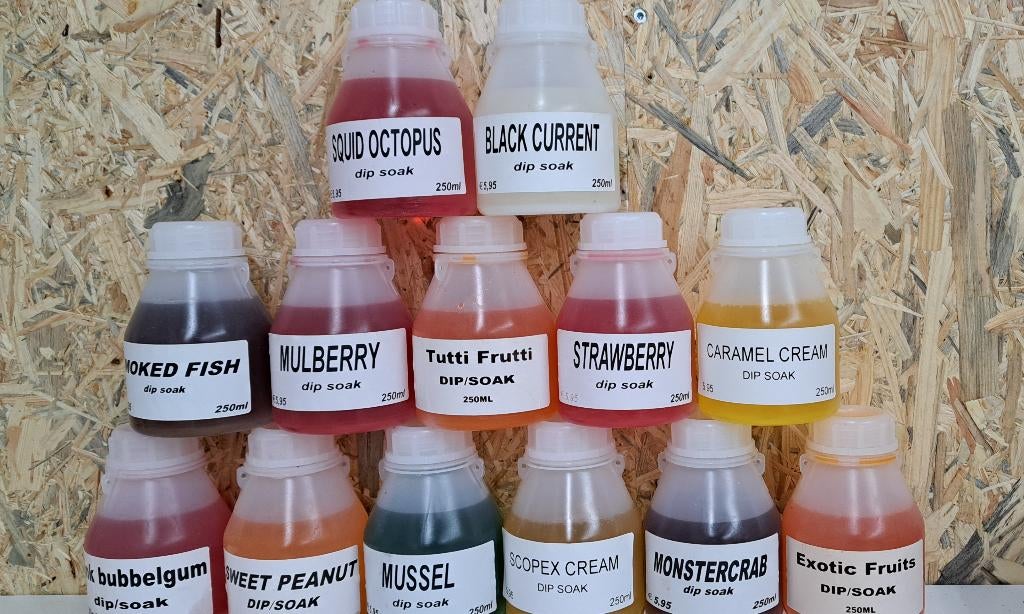 Dip Soaks 250ml, Watersport en Boten, Hengelsport | Karpervissen, Ophalen of Verzenden, Nieuw, Overige typen