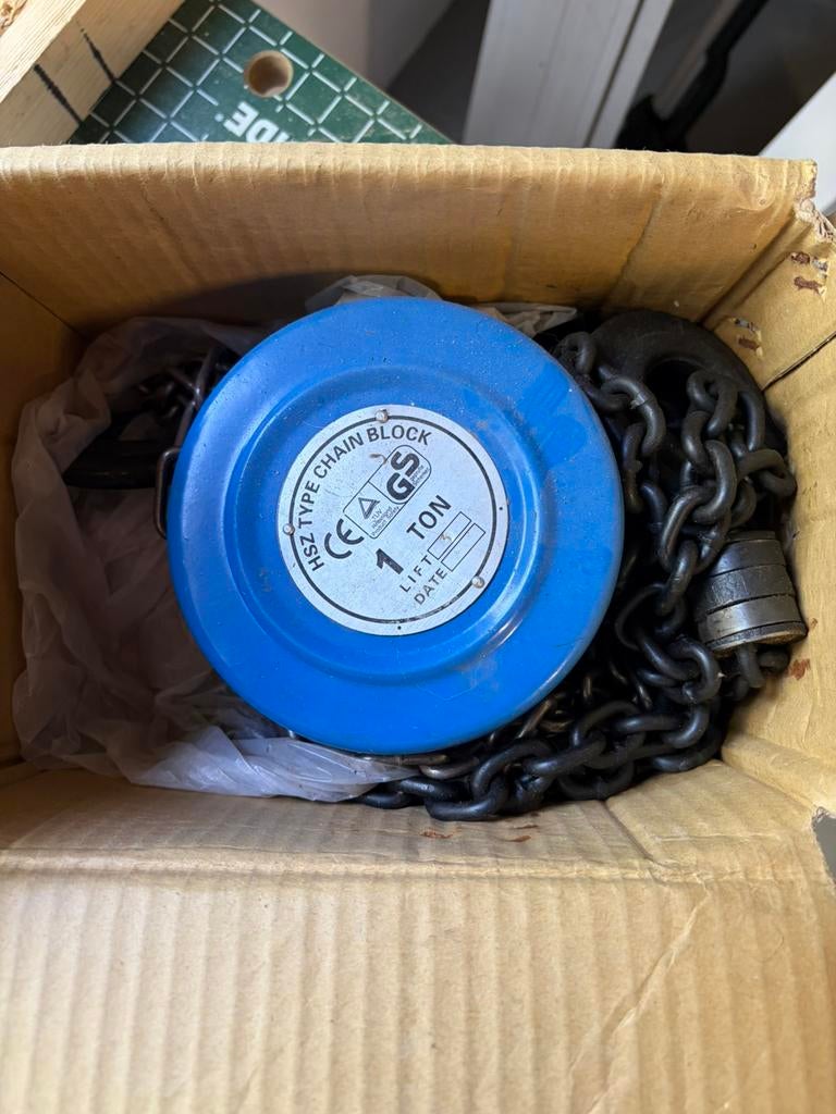 Takel, Ophalen, Zo goed als nieuw