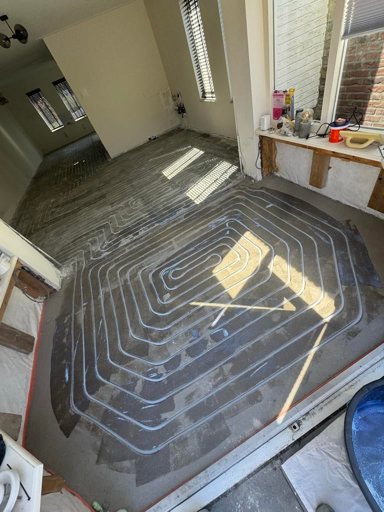 Vloerverwarming installatie - Nieuw, Doe-het-zelf en Verbouw, Verwarming en Radiatoren, Minder dan 30 cm, Overige typen, Nieuw