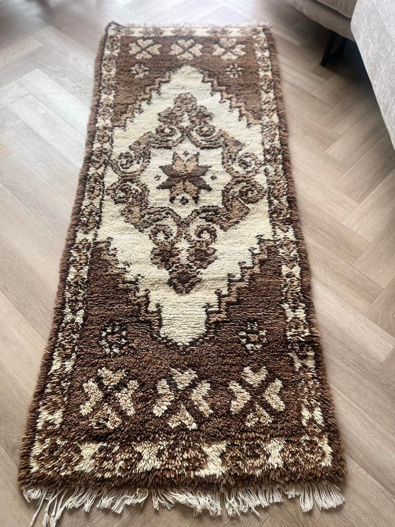 Marokkaanse loper vloerkleed, Huis en Inrichting, Ophalen, Zo goed als nieuw, Rechthoekig, 200 cm of meer